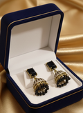 Crystal Jhumka Earrings