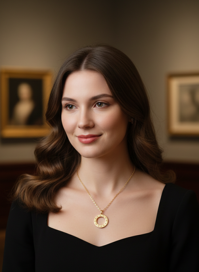 The Aura Circle Locket