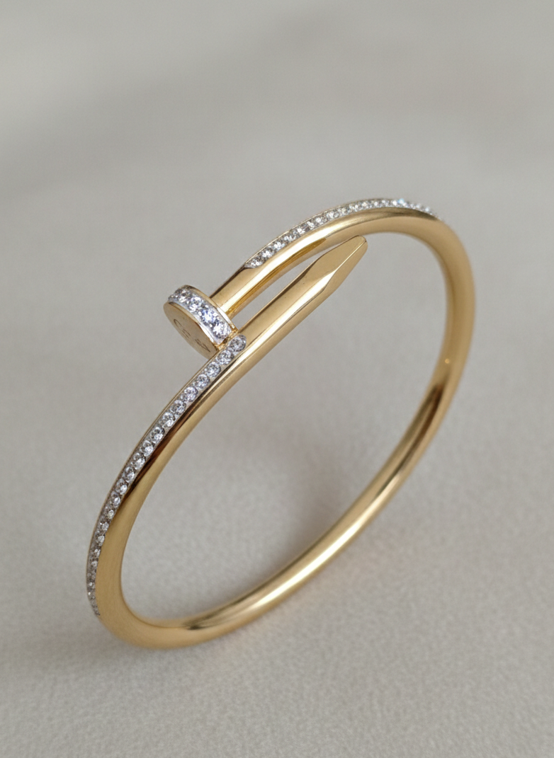 Nail-Inspired Bangle