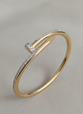 Nail-Inspired Bangle