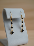 Elegant Tiered Drop Earrings