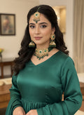 Royal Emerald Green Chocker set