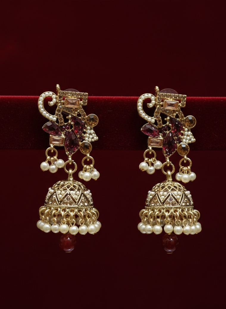 Royal Crimson Bridal Set